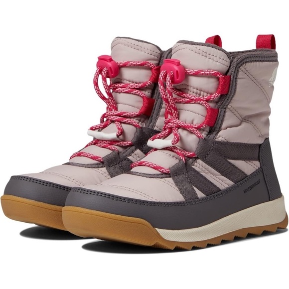 Sorel Youth Whitney™ II Short Lace boots multi color size 7 LIKE NEW - Picture 1 of 11